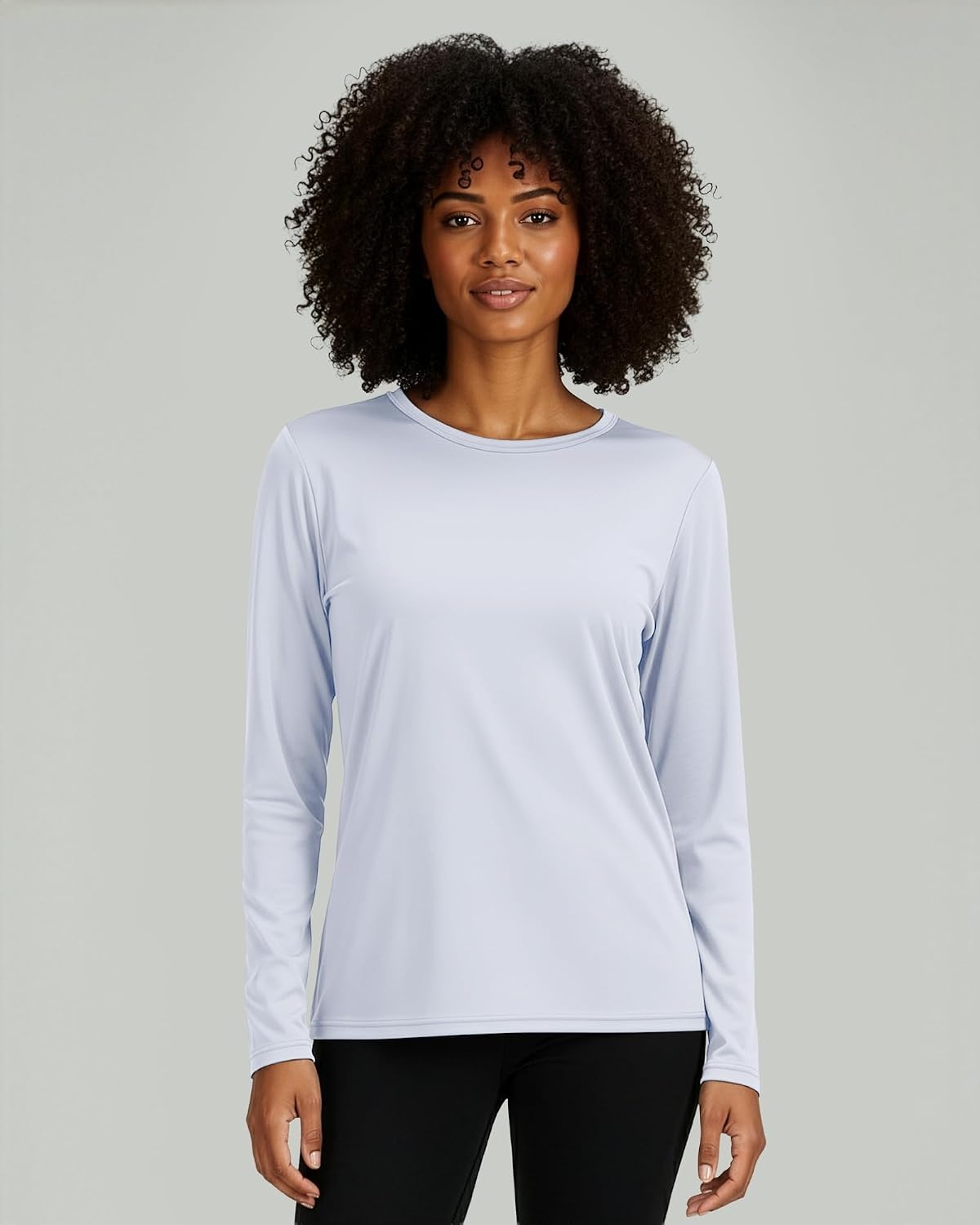 image:image4 Pack Womens Dry Fit Long Sleeve Sun Shirts UPF 50 Hiking Workout TopsSet 1