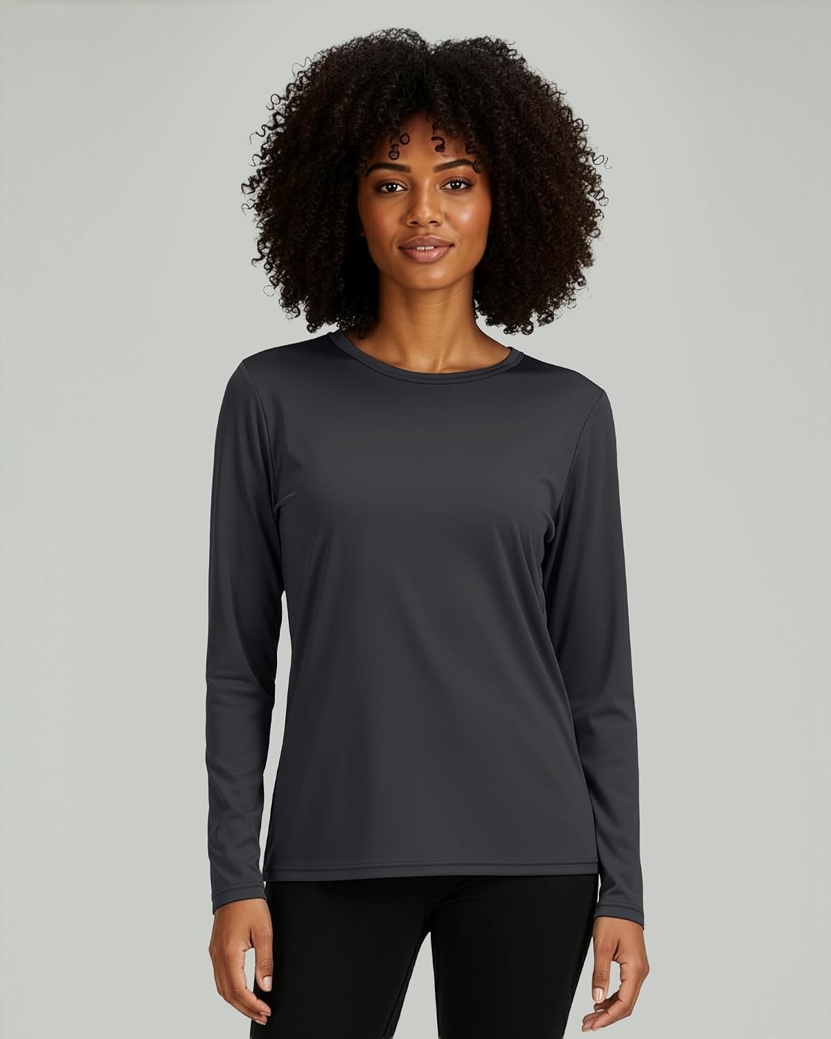 image:image4 Pack Womens Dry Fit Long Sleeve Sun Shirts UPF 50 Hiking Workout TopsSet 9