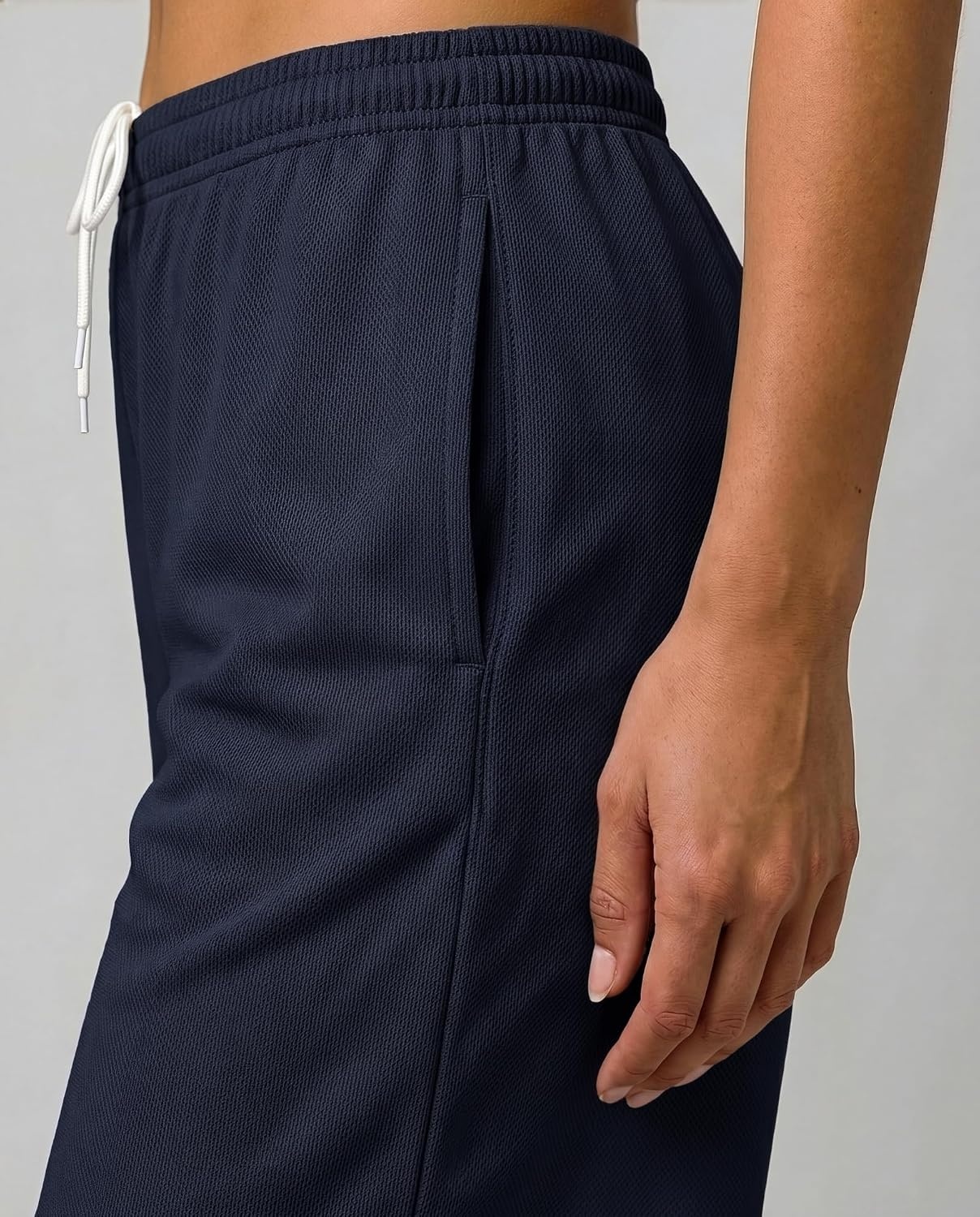 image:image4 Pack Womens Mesh Bermuda Shorts Athletic Running Gym Workout PocketsSet 11