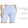 3 Pack Women’s 9″ French Terry Bermuda Shorts Athletic Lounge Yoga Pockets(Set 5)