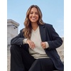 3 Pack Womens Fleece V Neck Sweatshirt Pullover Sweaters Long Sleeve Top(Solid Black  Solid Chocolate Torte  Solid Moonbeam)