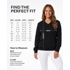 3 Pack Womens Fleece V Neck Sweatshirt Pullover Sweaters Long Sleeve Top(Solid Black  Solid Navy Blazer  Charcoal Heather)