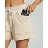 3 Pack Women’s French Terry Shorts Sweatshorts Lounge Gym Square Pockets(Set 1)
