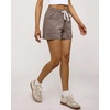 3 Pack Women’s French Terry Shorts Sweatshorts Lounge Gym Square Pockets(Set 2)