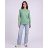 4 Pack Women’s Cotton Long Sleeve T Shirts Crewneck Basic Workout Tops Tees(Set 1)
