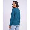 4 Pack Women’s Cotton Long Sleeve T Shirts Crewneck Basic Workout Tops Tees(Set 11)