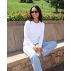 4 Pack Women’s Cotton Long Sleeve T Shirts Crewneck Basic Workout Tops Tees(Set 14)