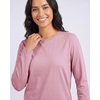4 Pack Women’s Cotton Long Sleeve T Shirts Crewneck Basic Workout Tops Tees(Set 9)