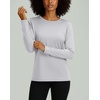 4 Pack Women’s Dry Fit Long Sleeve Sun Shirts UPF 50 Hiking Workout Tops(Set 2)