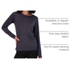 4 Pack Women’s Dry Fit Long Sleeve Sun Shirts UPF 50 Hiking Workout Tops(Set 3)
