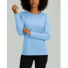 4 Pack Women’s Dry Fit Long Sleeve Sun Shirts UPF 50 Hiking Workout Tops(Set 6)