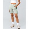 4 Pack Women’s Mesh Bermuda Shorts Athletic Running Gym Workout Pockets(Set 1)