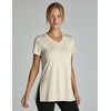 5 Pack Women’s Dry Fit V Neck T Shirts Workout Athletic Gym Yoga Basic Tops(Set 3)