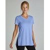 5 Pack Women’s Dry Fit V Neck T Shirts Workout Athletic Gym Yoga Basic Tops(Set 5)