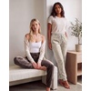 Real Essentials Ladies Velour Jogger(Solid Black  Solid Chocolate Torte  Solid Moonbeam)