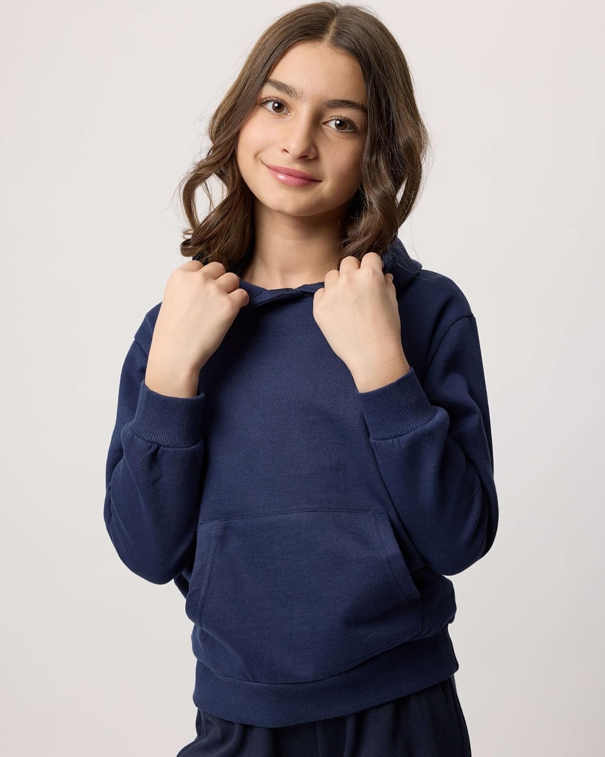 image:image3 Pack Girls Fleece Pullover Hoodies Sweatshirts Sweaters Kids Teens TopsSet 3