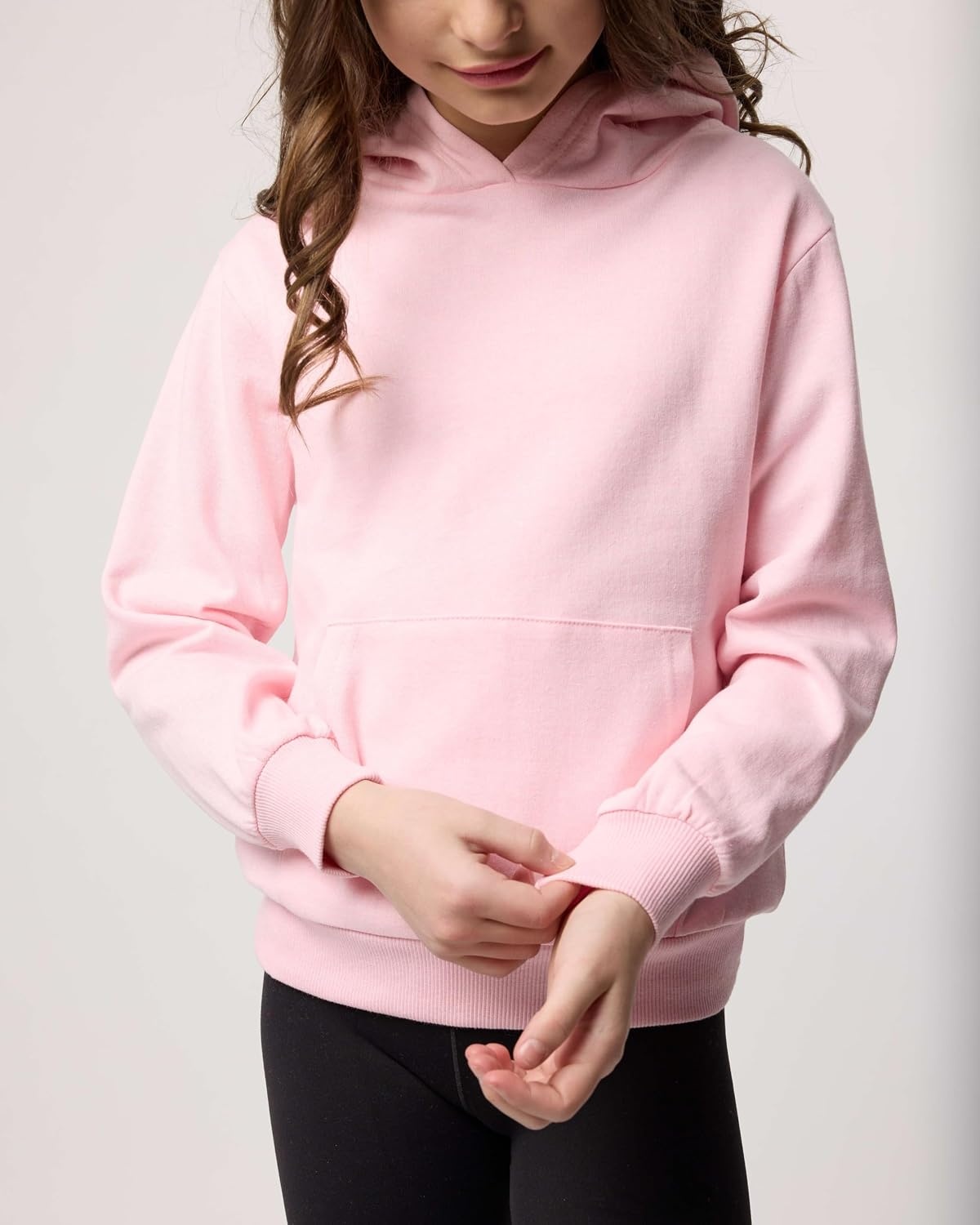 image:image3 Pack Girls Fleece Pullover Hoodies Sweatshirts Sweaters Kids Teens TopsSet 4