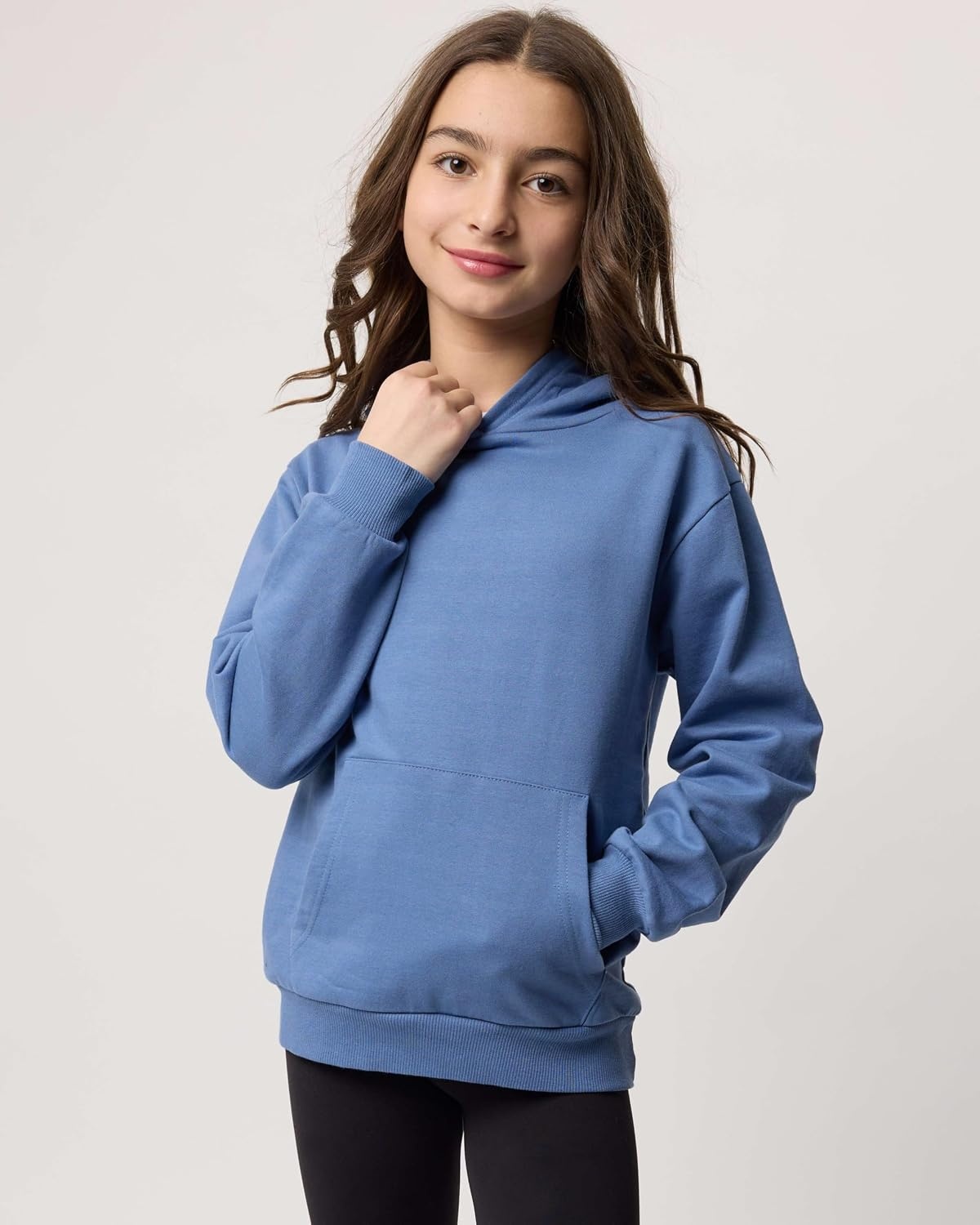image:image3 Pack Girls Fleece Pullover Hoodies Sweatshirts Sweaters Kids Teens TopsSet 7