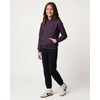 3 Pack Girls’ Fleece Pullover Hoodies Sweatshirts Sweaters Kids Teens Tops(Solid Black  Solid Plum Perfect  Solid Lantana)