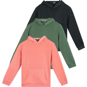 3 Pack Girls’ Fleece Pullover Hoodies Sweatshirts Sweaters Kids Teens Tops(Set 2)