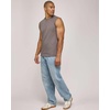 5 Pack Mens Cotton Tank Tops Sleeveless Undershirts Muscle Beater Gym Shirt(Set 4)