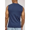 5 Pack Mens Cotton Tank Tops Sleeveless Undershirts Muscle Beater Gym Shirt(Set 8)