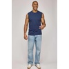 5 Pack Mens Cotton Tank Tops Sleeveless Undershirts Muscle Beater Gym Shirt(Set 8)