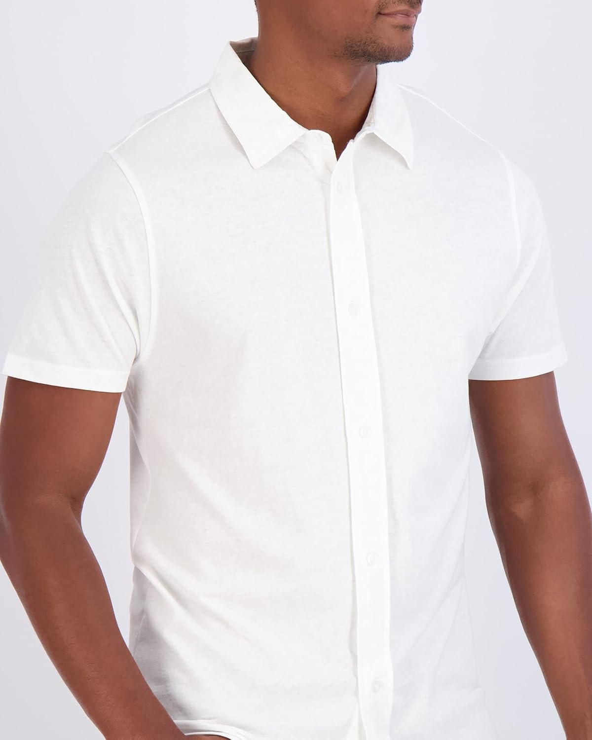 image:image3 Pack Mens Button Down Shirts Short Sleeve Jersey Casual Dress CollaredSet 2