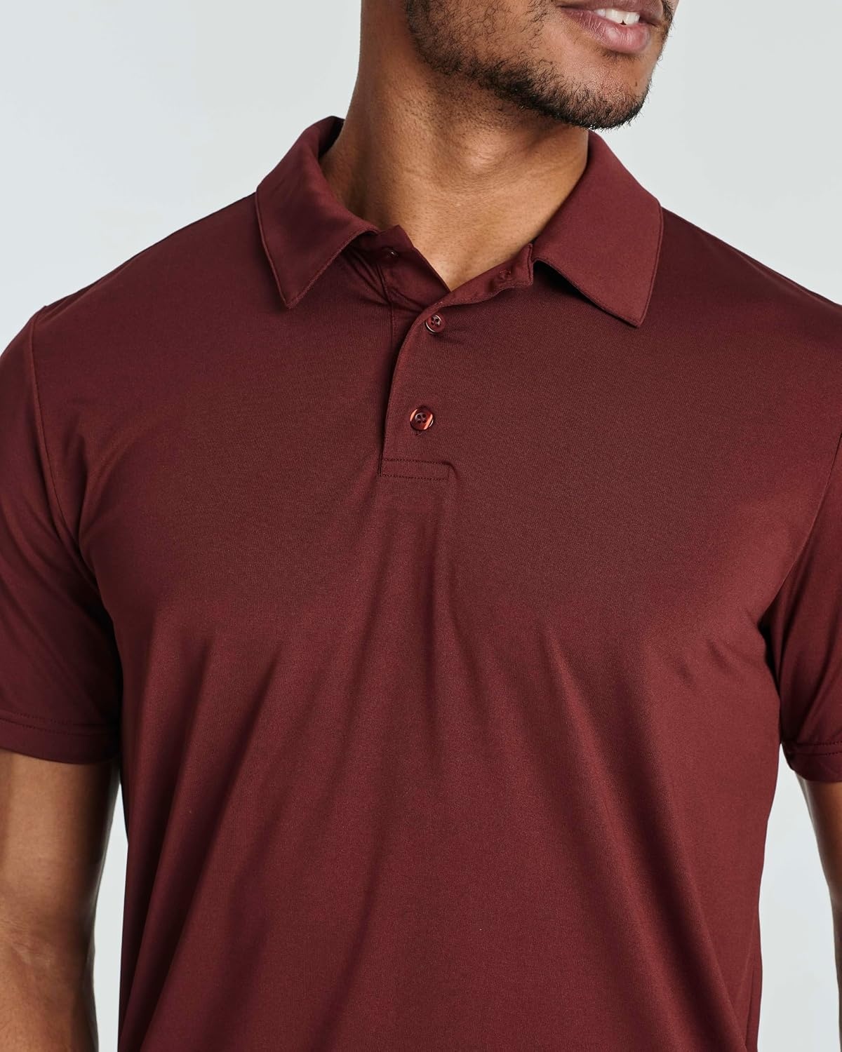 image:image3 Pack Mens Dry Fit Polo Shirts Short Sleeve Collared Golf Work AthleticSet 2
