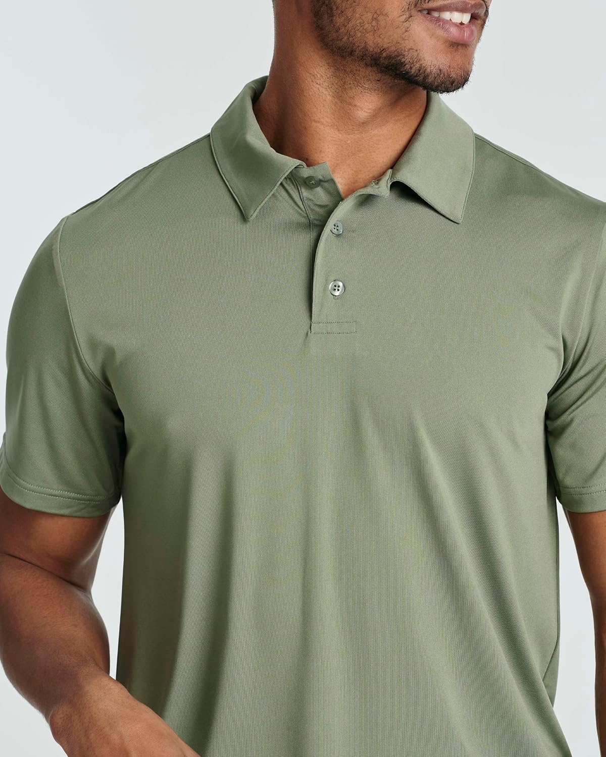 image:image3 Pack Mens Dry Fit Polo Shirts Short Sleeve Collared Golf Work AthleticSet 5
