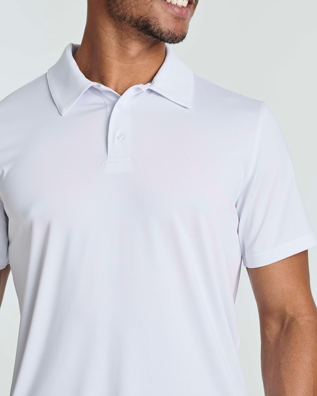 image:image3 Pack Mens Dry Fit Polo Shirts Short Sleeve Collared Golf Work AthleticSet 7