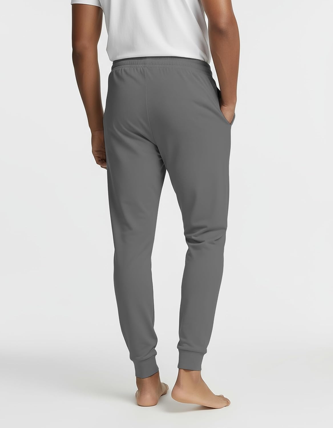image:image3 Pack Mens Pajama Pants Joggers Lounge Sweatpants Sleep Bottoms Cuffed PJSet 10