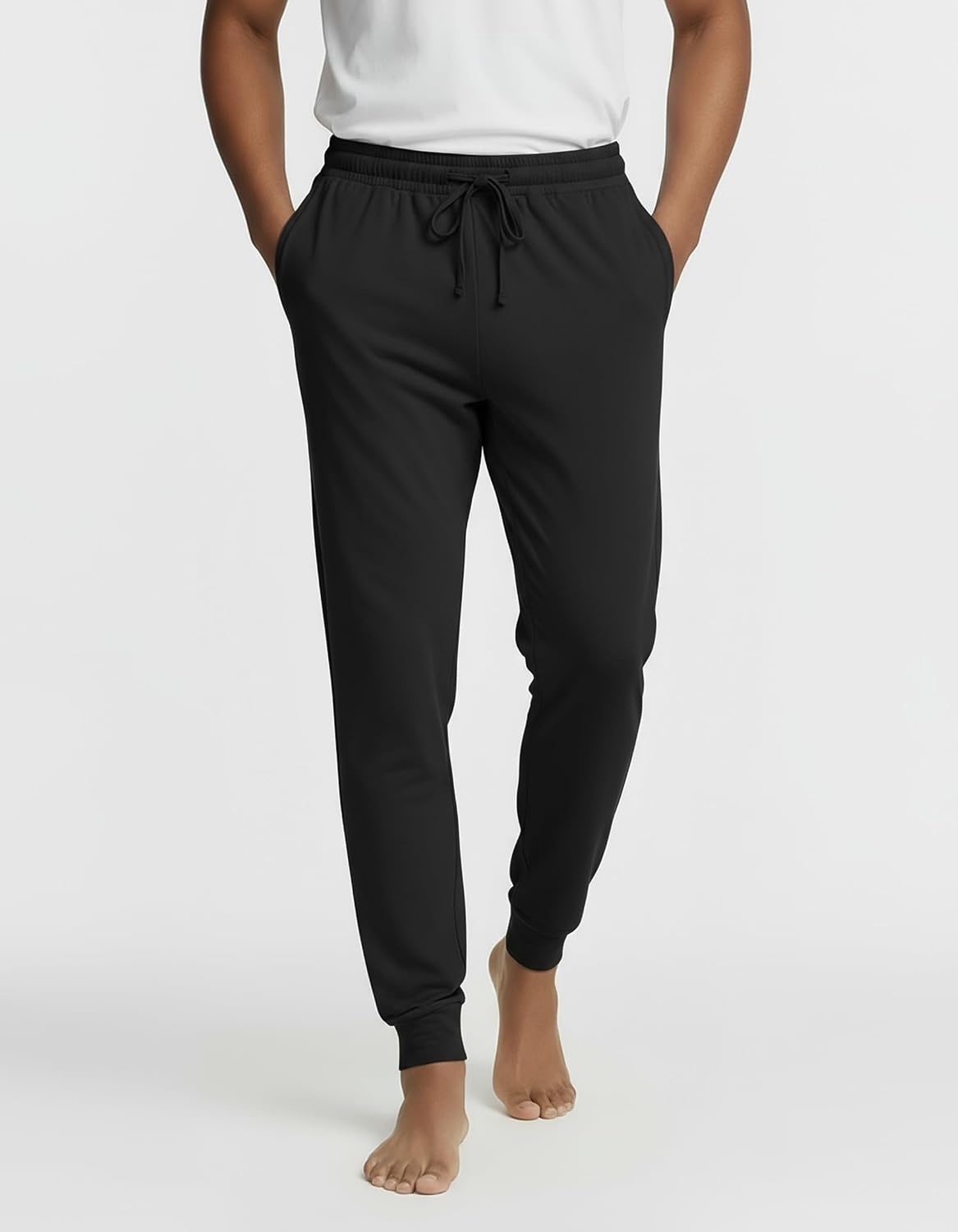 image:image3 Pack Mens Pajama Pants Joggers Lounge Sweatpants Sleep Bottoms Cuffed PJSet 10