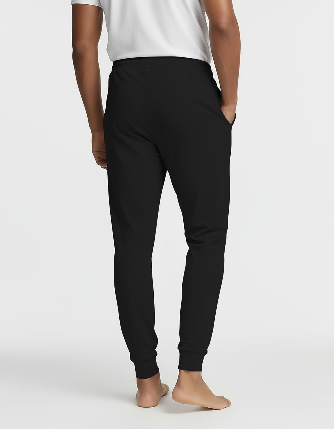 image:image3 Pack Mens Pajama Pants Joggers Lounge Sweatpants Sleep Bottoms Cuffed PJSet 12