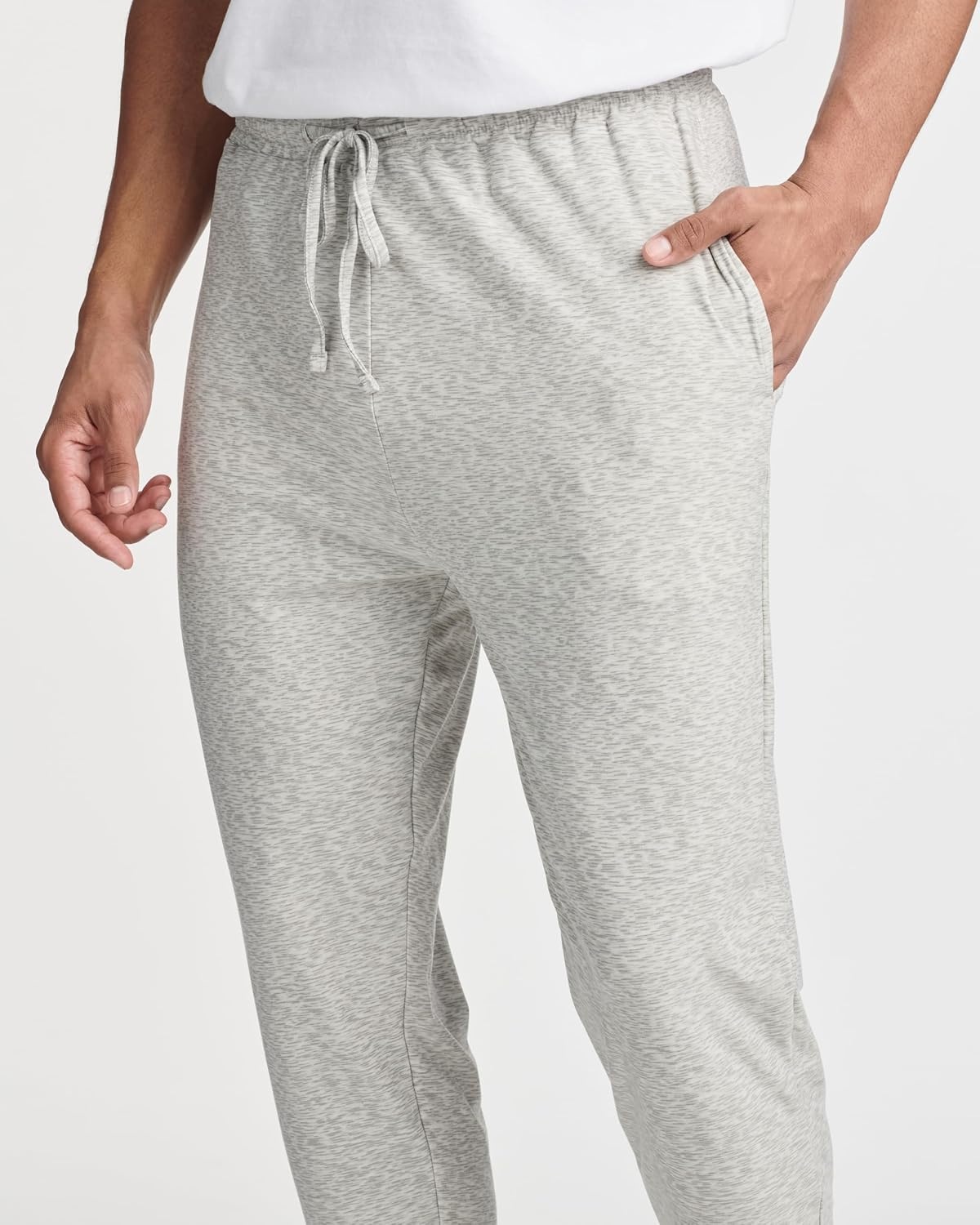 image:image3 Pack Mens Pajama Pants Joggers Lounge Sweatpants Sleep Bottoms Cuffed PJSet 5