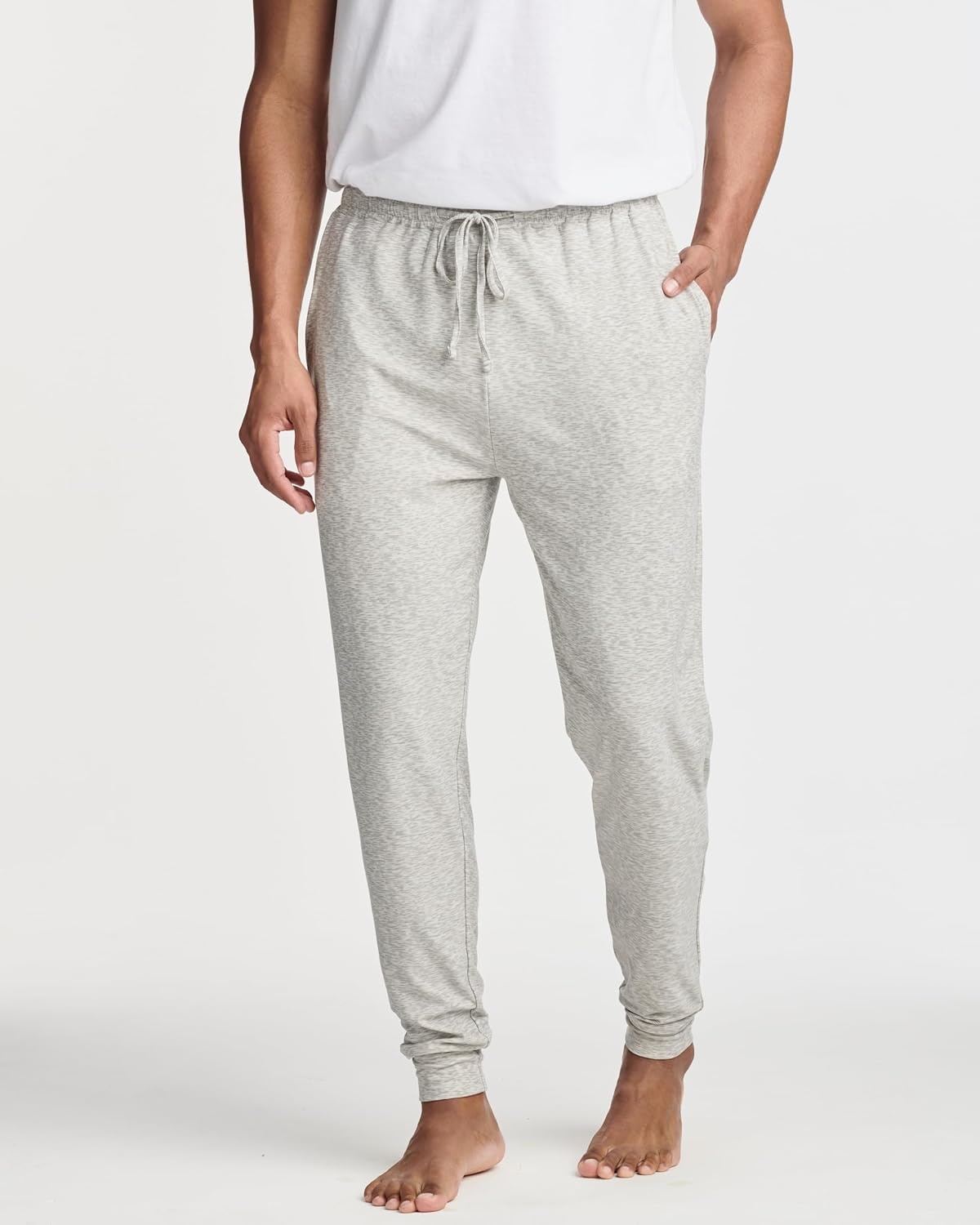 image:image3 Pack Mens Pajama Pants Joggers Lounge Sweatpants Sleep Bottoms Cuffed PJSet 5