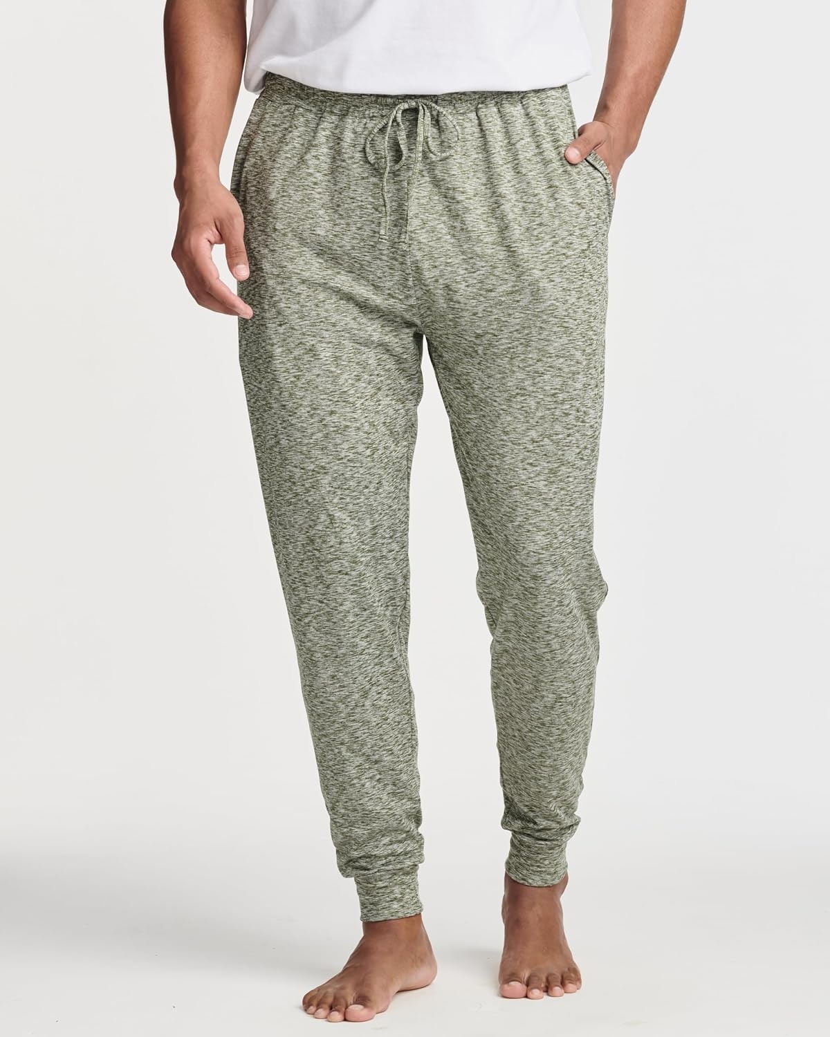image:image3 Pack Mens Pajama Pants Joggers Lounge Sweatpants Sleep Bottoms Cuffed PJSet 7