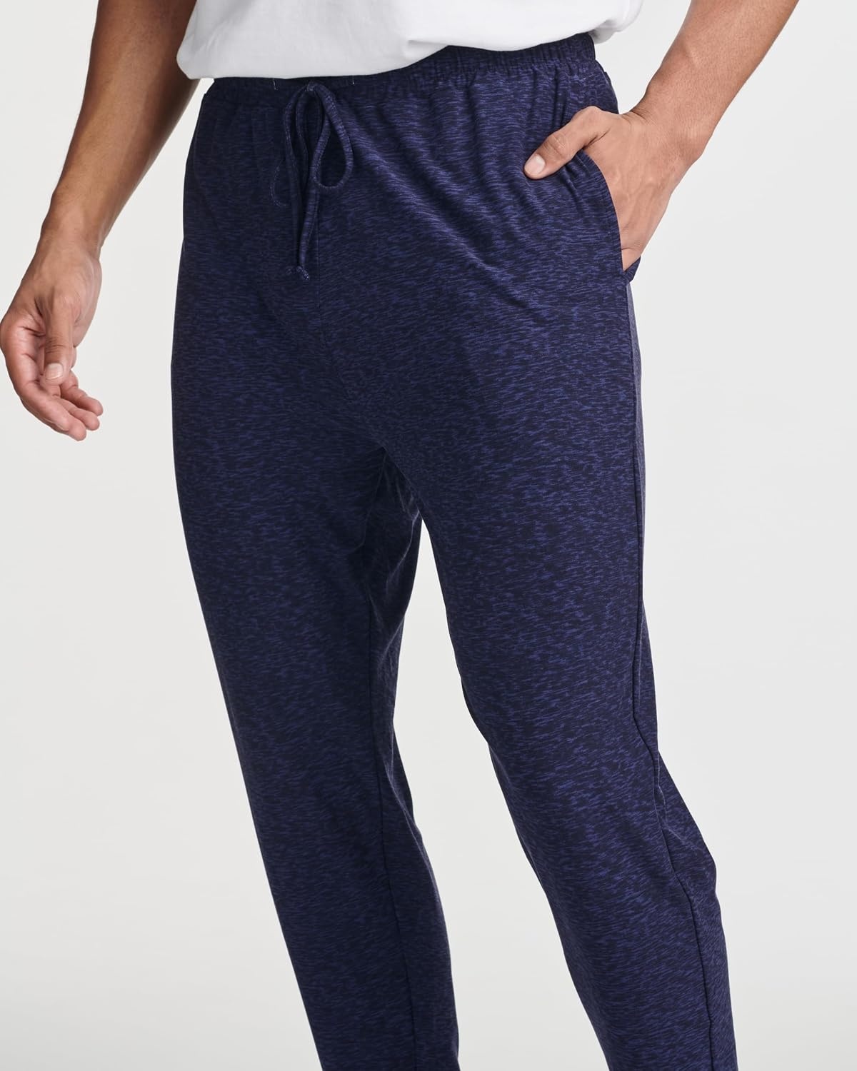 image:image3 Pack Mens Pajama Pants Joggers Lounge Sweatpants Sleep Bottoms Cuffed PJSet 8