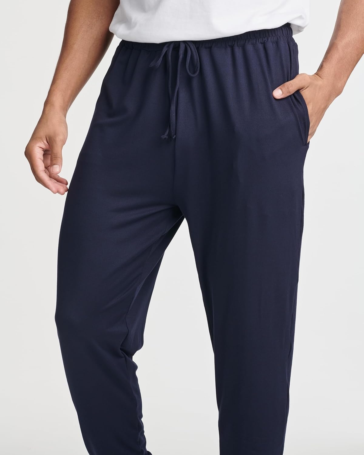 image:image3 Pack Mens Pajama Pants Joggers Lounge Sweatpants Sleep Bottoms Cuffed PJSet 9