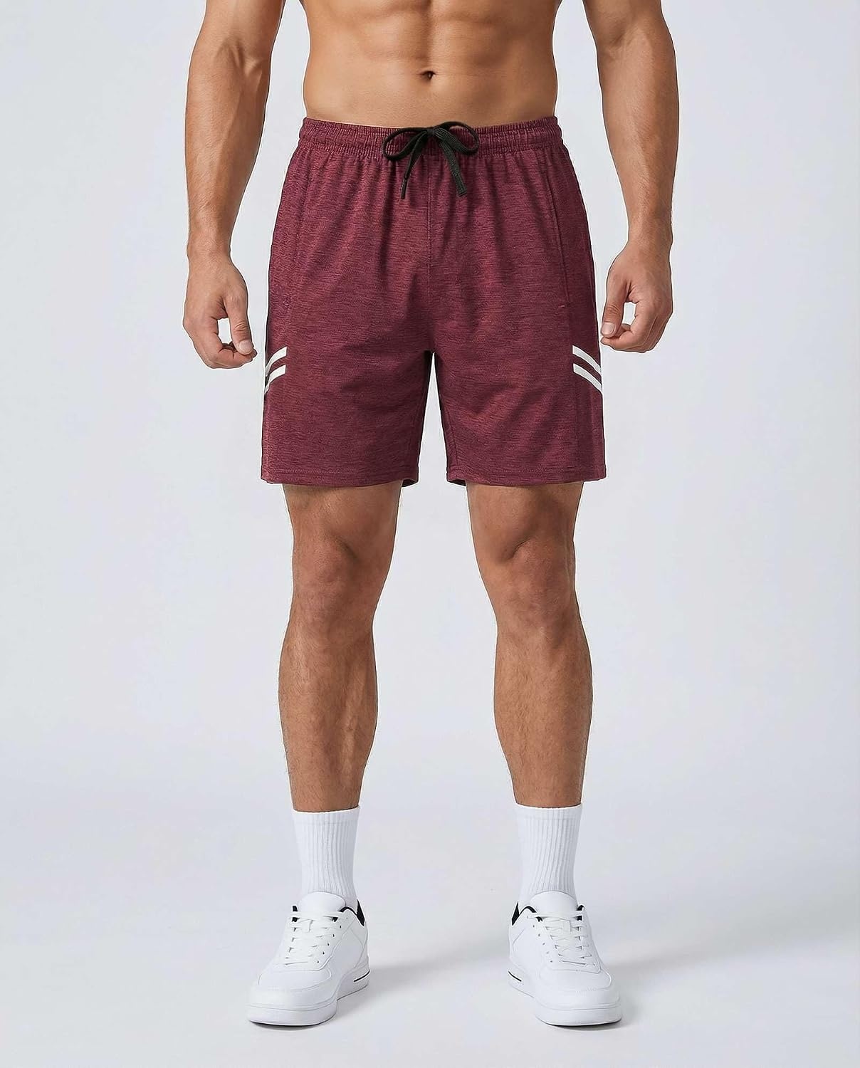 image:image5 Pack Mens 7 Dry Fit Shorts Athletic Basketball Running Gym WorkoutSet 3