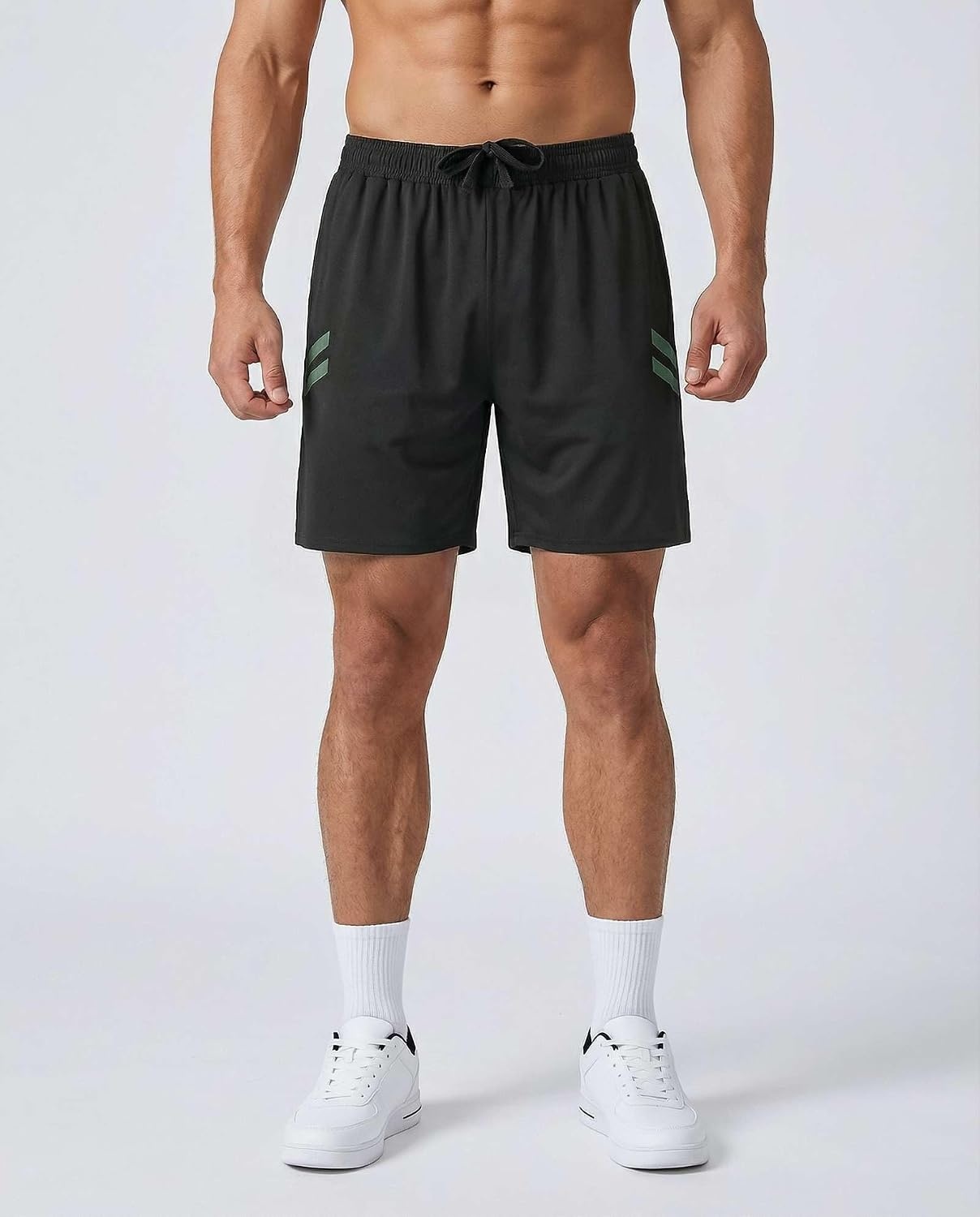 image:image5 Pack Mens 7 Dry Fit Shorts Athletic Basketball Running Gym WorkoutSet 6