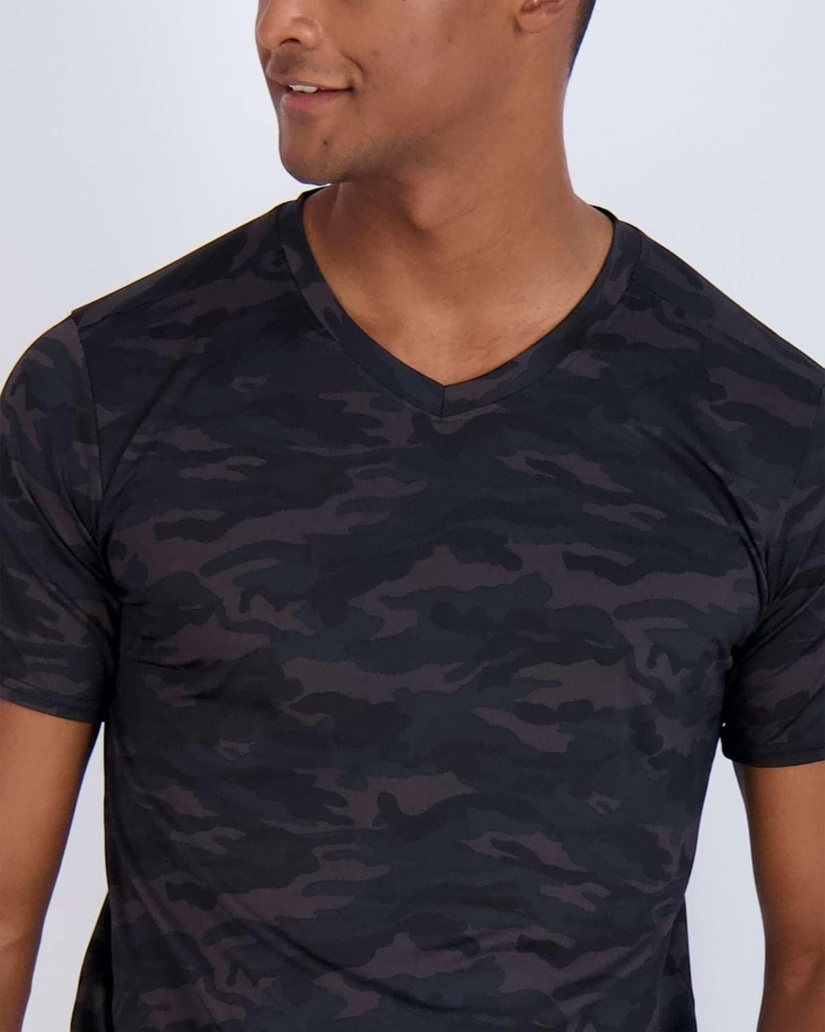 image:image5 Pack Mens Dry Fit V Neck Workout T Shirts Athletic Gym Fitness TeesSet 13