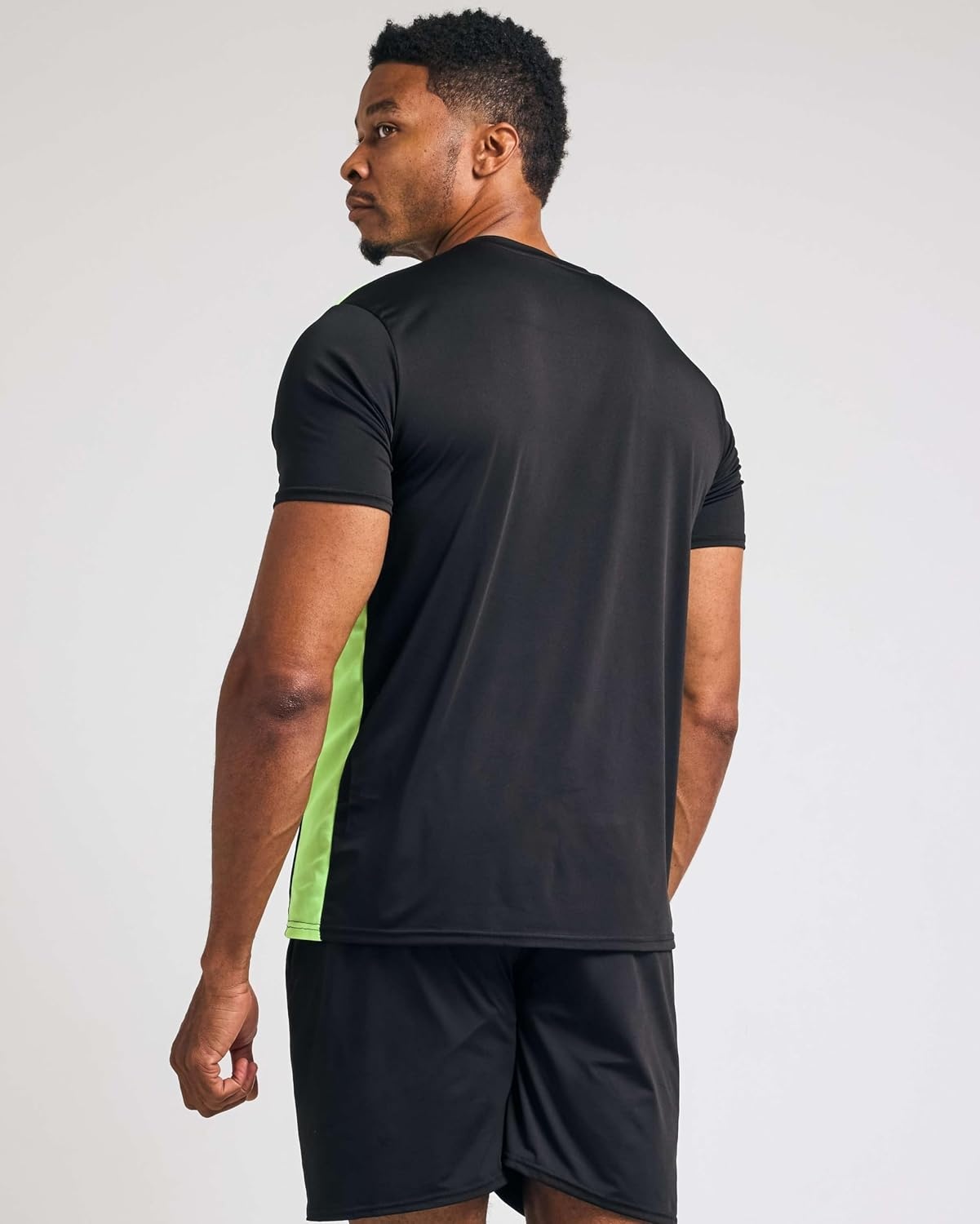 image:image5 Pack Mens Dry Fit V Neck Workout T Shirts Athletic Gym Fitness TeesSet 14