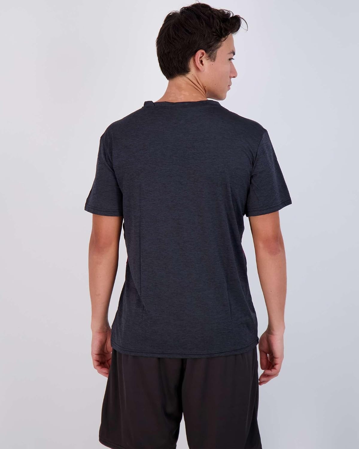image:image5 Pack Mens Dry Fit V Neck Workout T Shirts Athletic Gym Fitness TeesSet 4