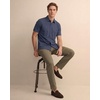 3 Pack Men’s Cotton Short Sleeve Button Down Casual Work Shirt Button Up(Solid Vintage Indigo)