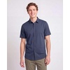 3 Pack Men’s Cotton Short Sleeve Button Down Casual Work Shirt Button Up(Solid Vintage Indigo)