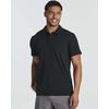 3 Pack Mens Dry Fit Polo Shirts Short Sleeve Collared Golf Work Athletic(Set 2)