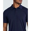 3 Pack Mens Dry Fit Polo Shirts Short Sleeve Collared Golf Work Athletic(Set 3)