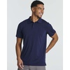 3 Pack Mens Dry Fit Polo Shirts Short Sleeve Collared Golf Work Athletic(Set 3)