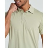 3 Pack Mens Dry Fit Polo Shirts Short Sleeve Collared Golf Work Athletic(Set 4)